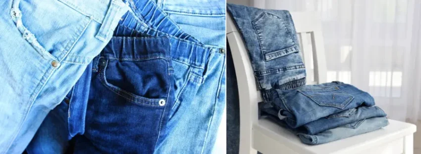 jeans med resår i midjan